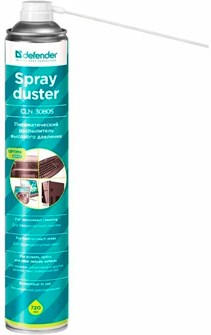 Сжатый воздух Defender Spray Duster для очистки оргтехники 10019